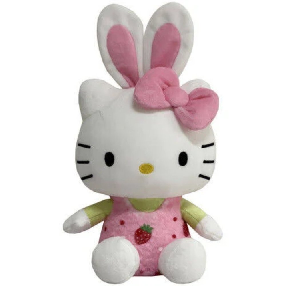 Sanrio's Hello Kitty Strawberry Pink Easter Bunny - Picture 12 of 12